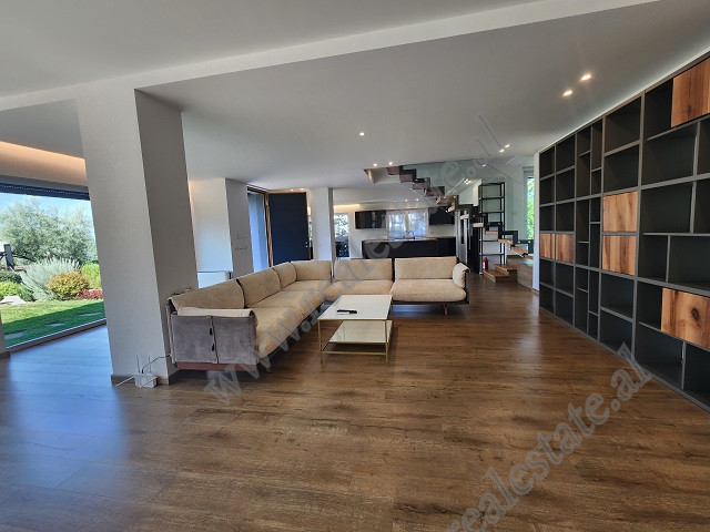 Modern villa for rent in Long Hill residence in Tirana.

The villa is just finished, with a modern